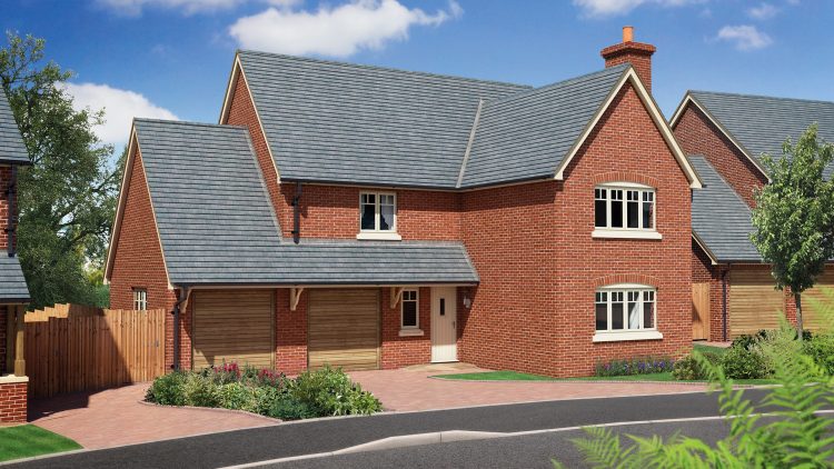 New homes development in Whitchurch, The Beeches