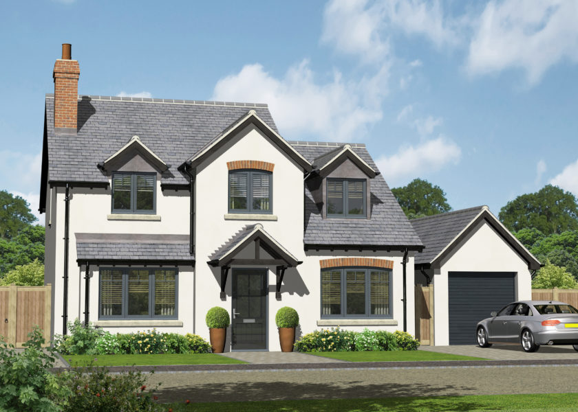 Artist impression of plot 26